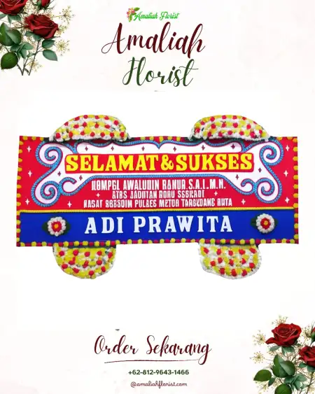 Papan Bunga Ucapan Selamat Mandalamukti